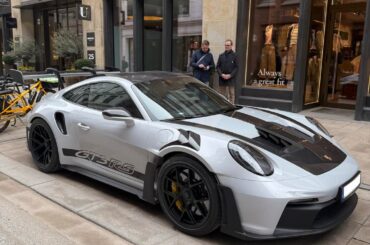 Spotted these two [Porsche GT3 RS] and was absolutely speechless.