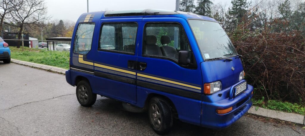 [Subaru Libero] is very goofy car