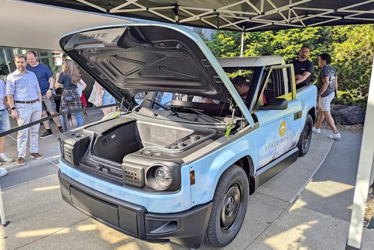 Slate's Electric Pickup Starts Under $28K and It Was Built for People Who Actually Use Their Trucks