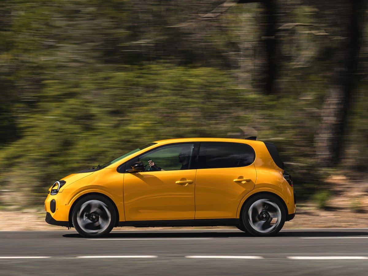 Despite being just 3.79 metres long the Twingo offers decent interior space thanks to a 2.49-metre wheelbase (Renault)