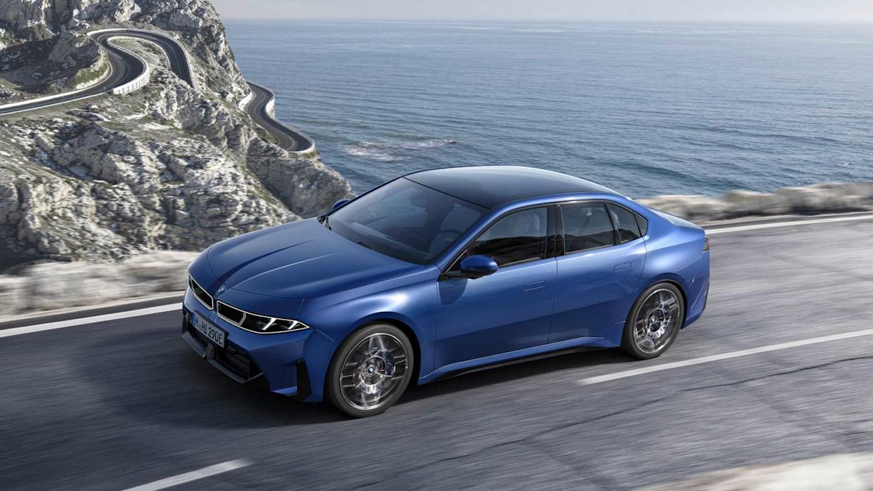 2027 BMW i3 Exterior Dynamic Front Three Quarter 3