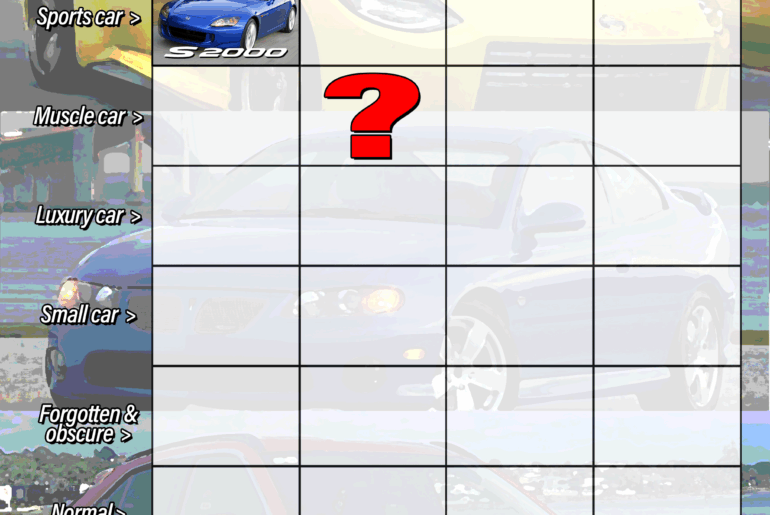 DAY 2: The S2K lands our "Most Coveted Sports Car" spot! Now which muscle car would be nice to have back today?