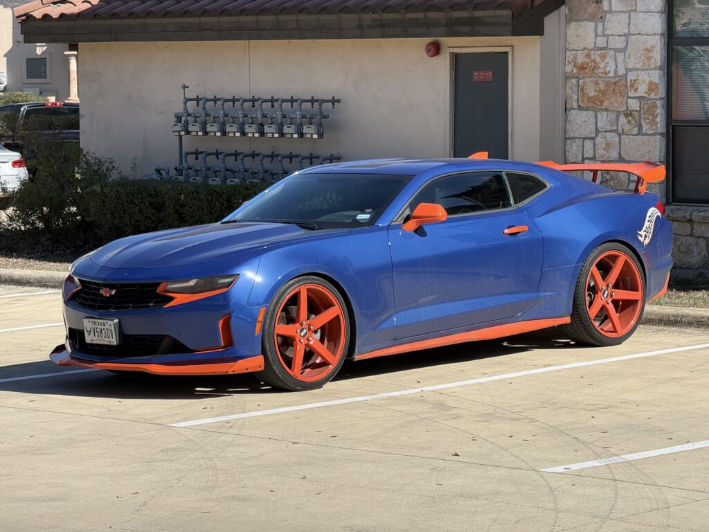 Hot Wheels edition Camaro, official car of