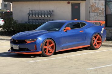 Hot Wheels edition Camaro, official car of