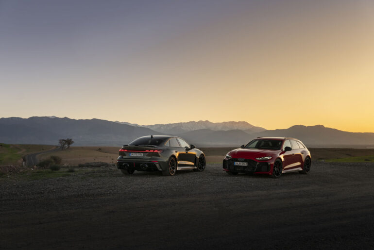 The new Audi RS 5 is put to the test in Morocco