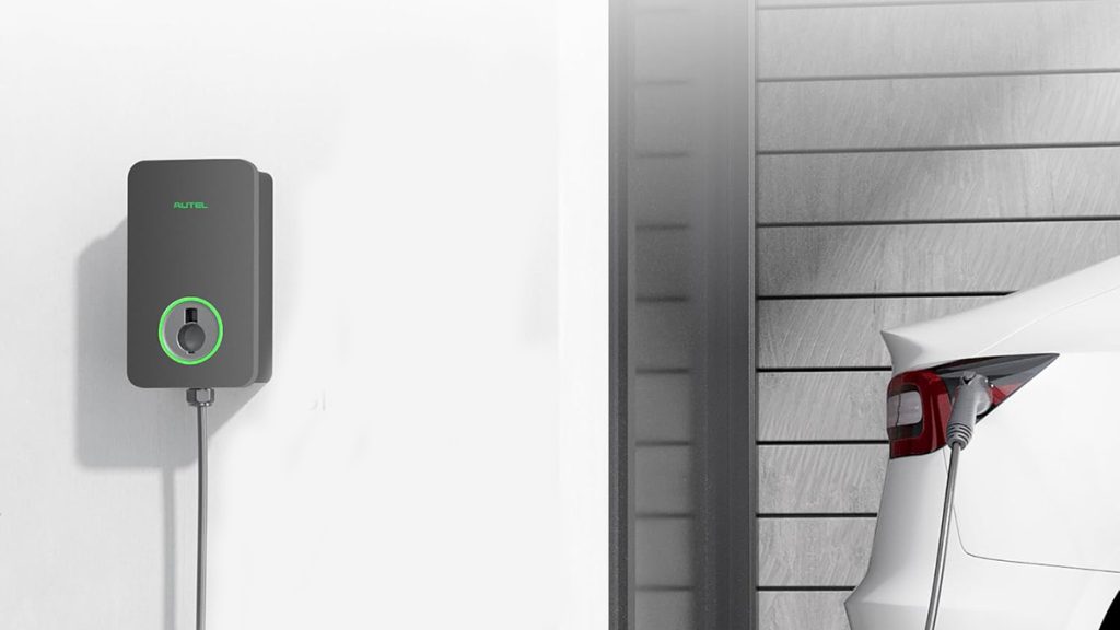 vehicle charging from Autel EV charger