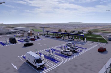 Petrol giant breaks ground on massive, 24-bay EV charging hub at Melbourne Airport