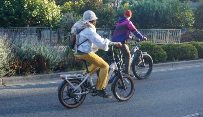 Riding the Ride1UP Portola