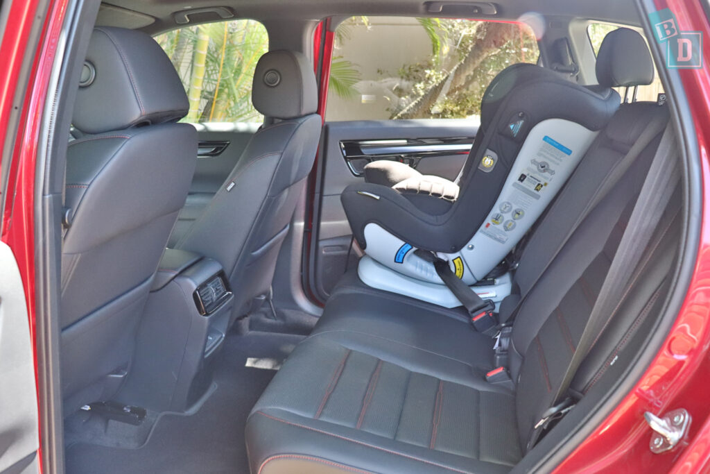 Rear seat space in the 2024 Honda CR-V