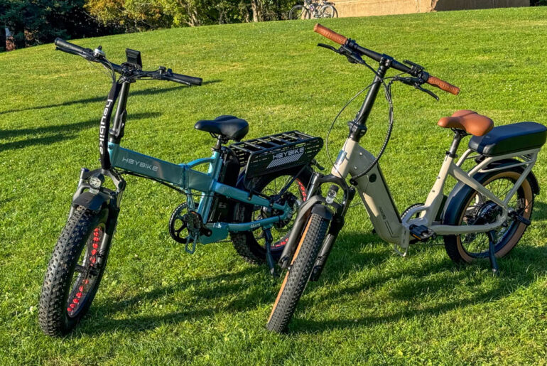 Ride1UP Portola and Heybike Mars