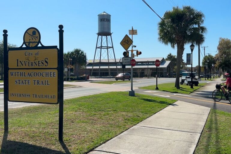 The state legislature just passed a bill that would set new rules for e-bikes including how fast they can travel in certain areas. Local leaders in Inverness are watching closely as the popular mode of transportation continues to grow along the Nature Coast. (Spectrum News/Calvin Lewis)