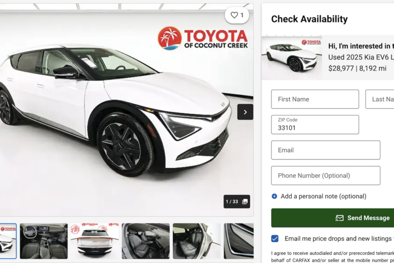 Hundreds of Thousands of Lightly Used Electric Cars About to Hit US Market