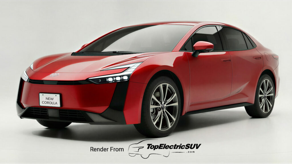 New Corolla Hybrid (2027 release) rendering
