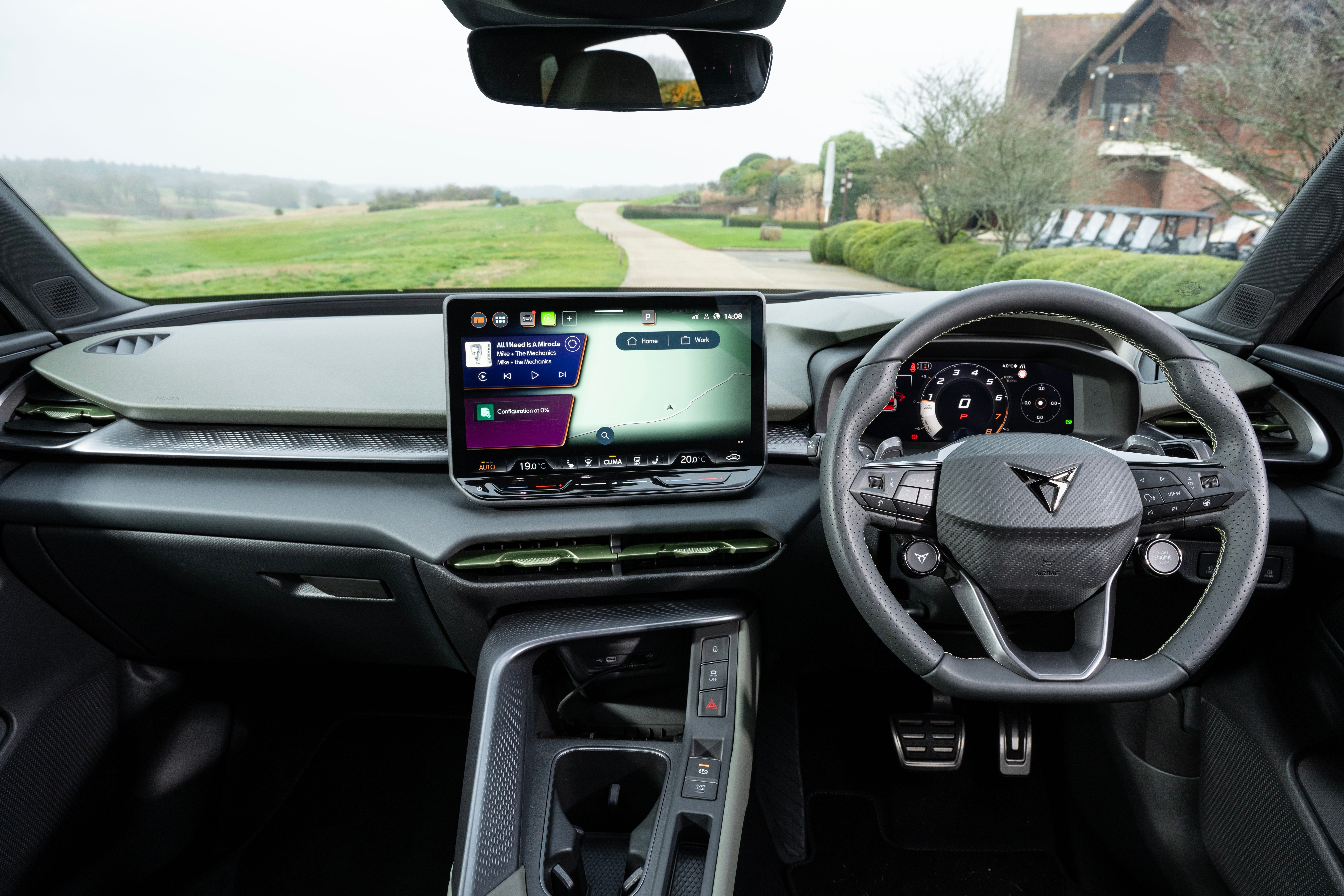 The Cupra Terramar's interior is full of cool design features and textured materials