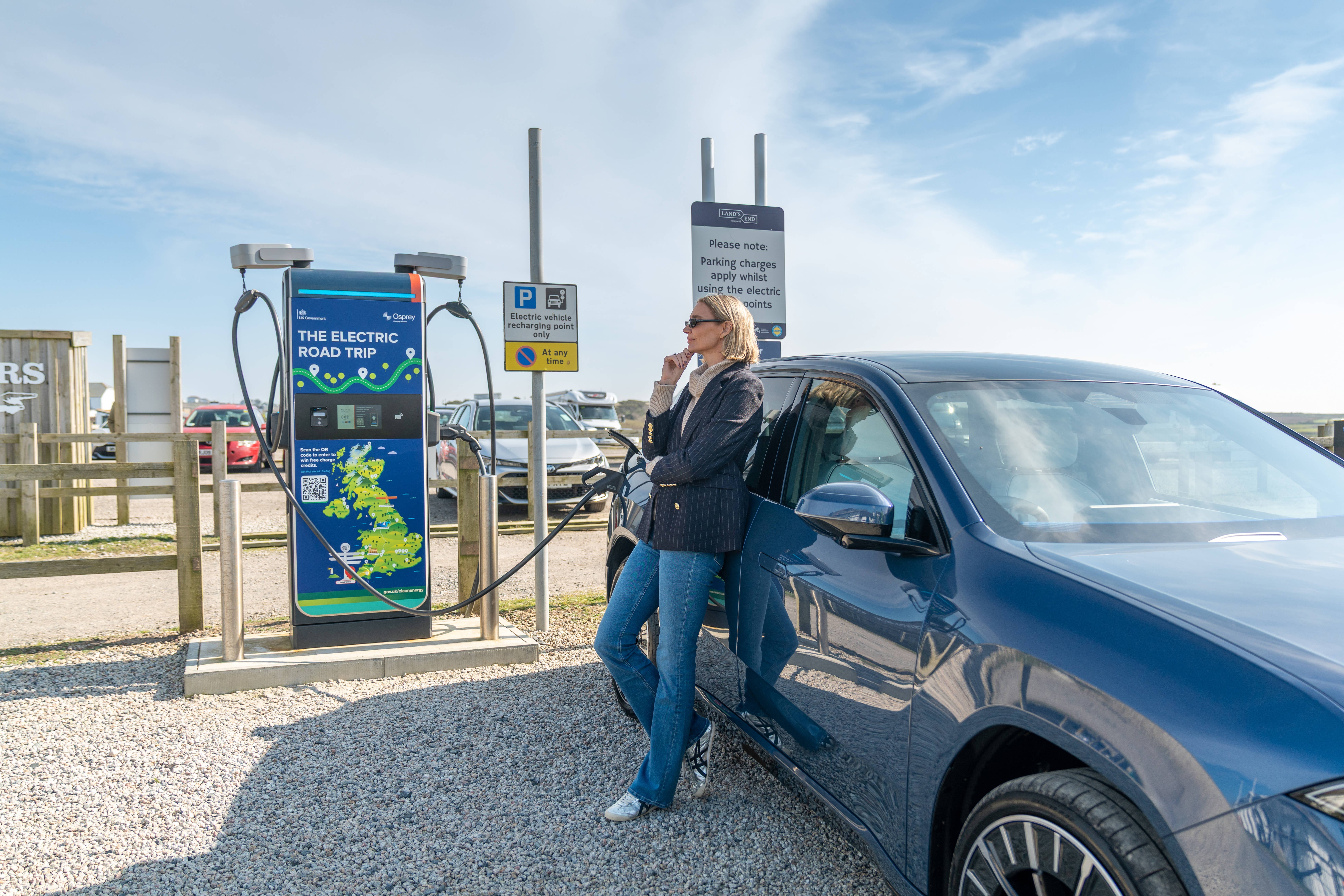 Jodie Kidd finds driving an EV more relaxing