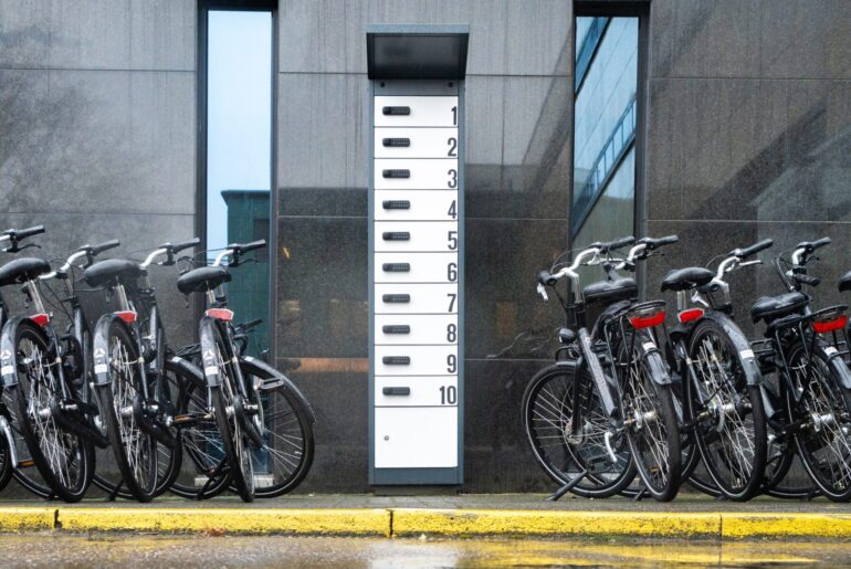 PowerShelter brings e-bike charging lockers to North America