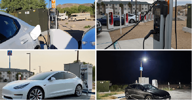 Anyone have experience charging a non-tesla at the Beatty, NV chargers on Hwy 95?