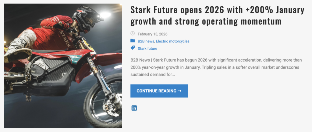 STARK - SuperEnduro FIM - THE PACK - Electric Motorcycle News