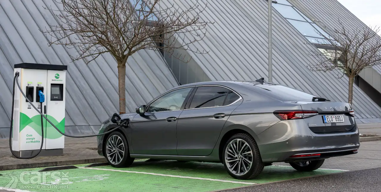 New Skoda Superb iV Hatch with PHEV powertrain