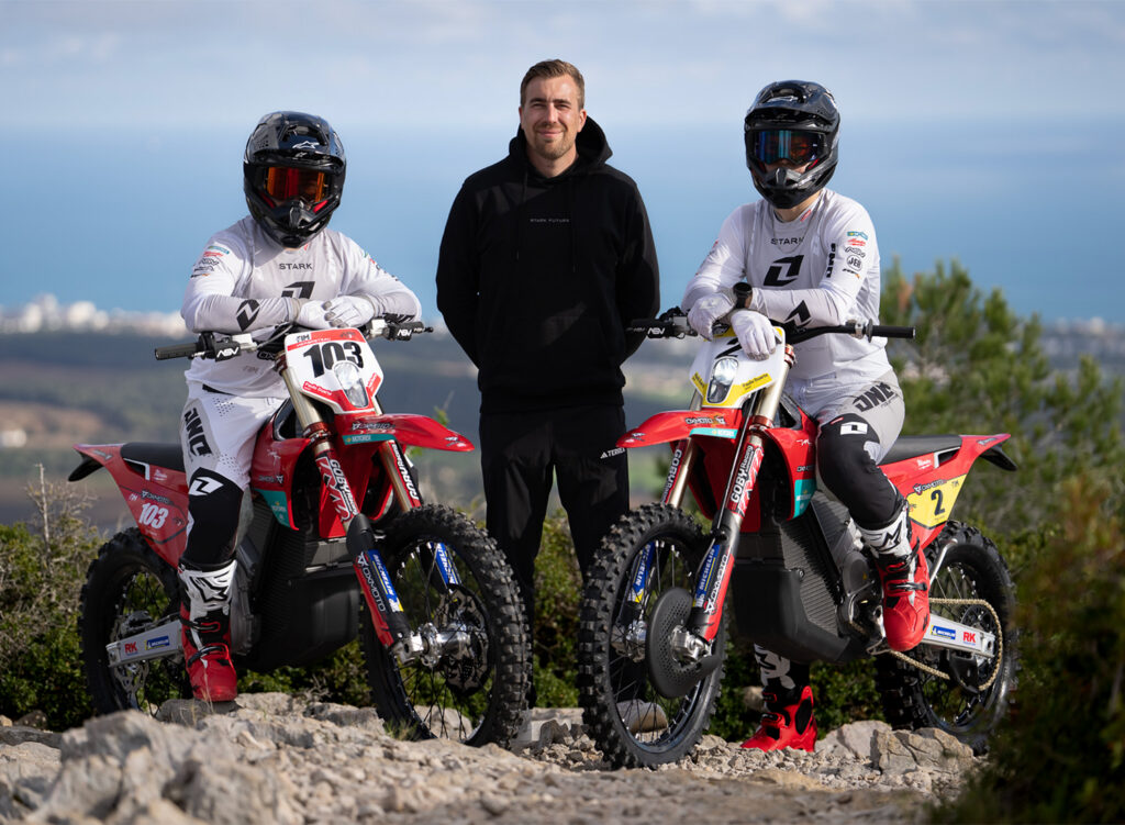 Stark Future enters FIM EnduroGP World Championship with dedicated Race Team - THE PACK - Electric Motorcycle News