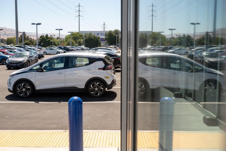 Depreciating used EVs are about to cost automaker finance companies billions of dollars