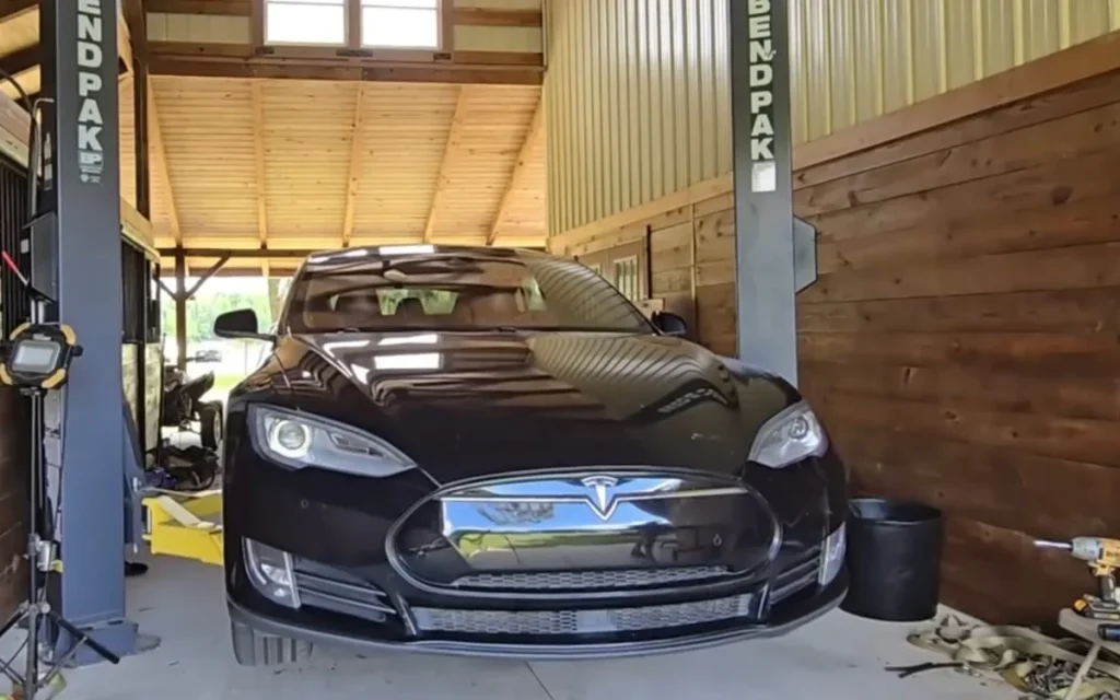This YouTuber just struck gold after buying a Tesla Model S P90D for just $10,300