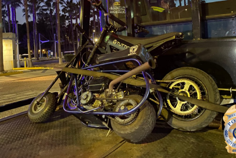 Long Beach police arrest teen, tow five e-bikes after street takeover – NBC Los Angeles