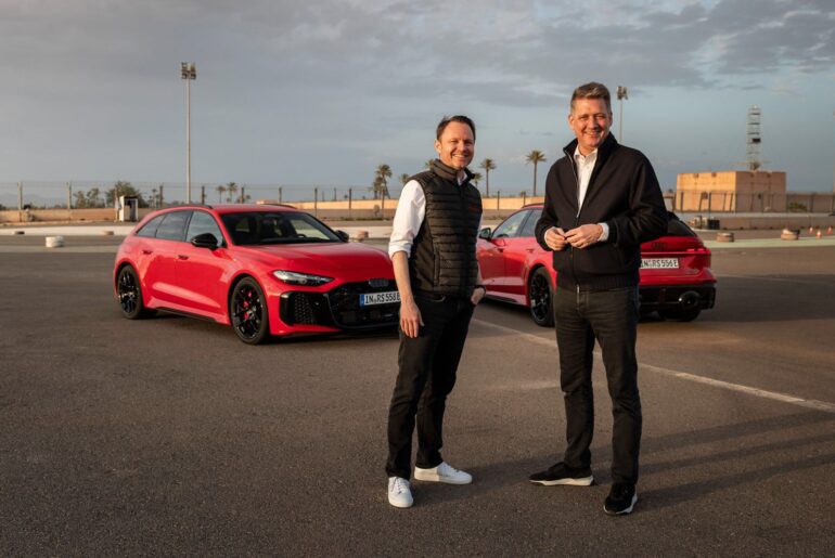 Audi RS 5 Debuts in Morocco, Showcasing Hybrid Power on Atlas Roads