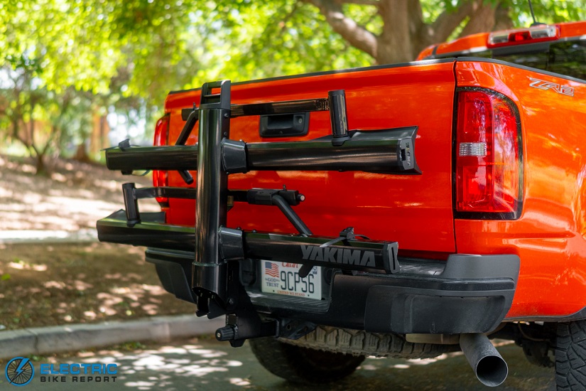 Yakima StageTwo- best car racks For Electric Bikes