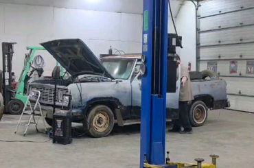 Got my project truck running