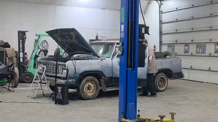 Got my project truck running