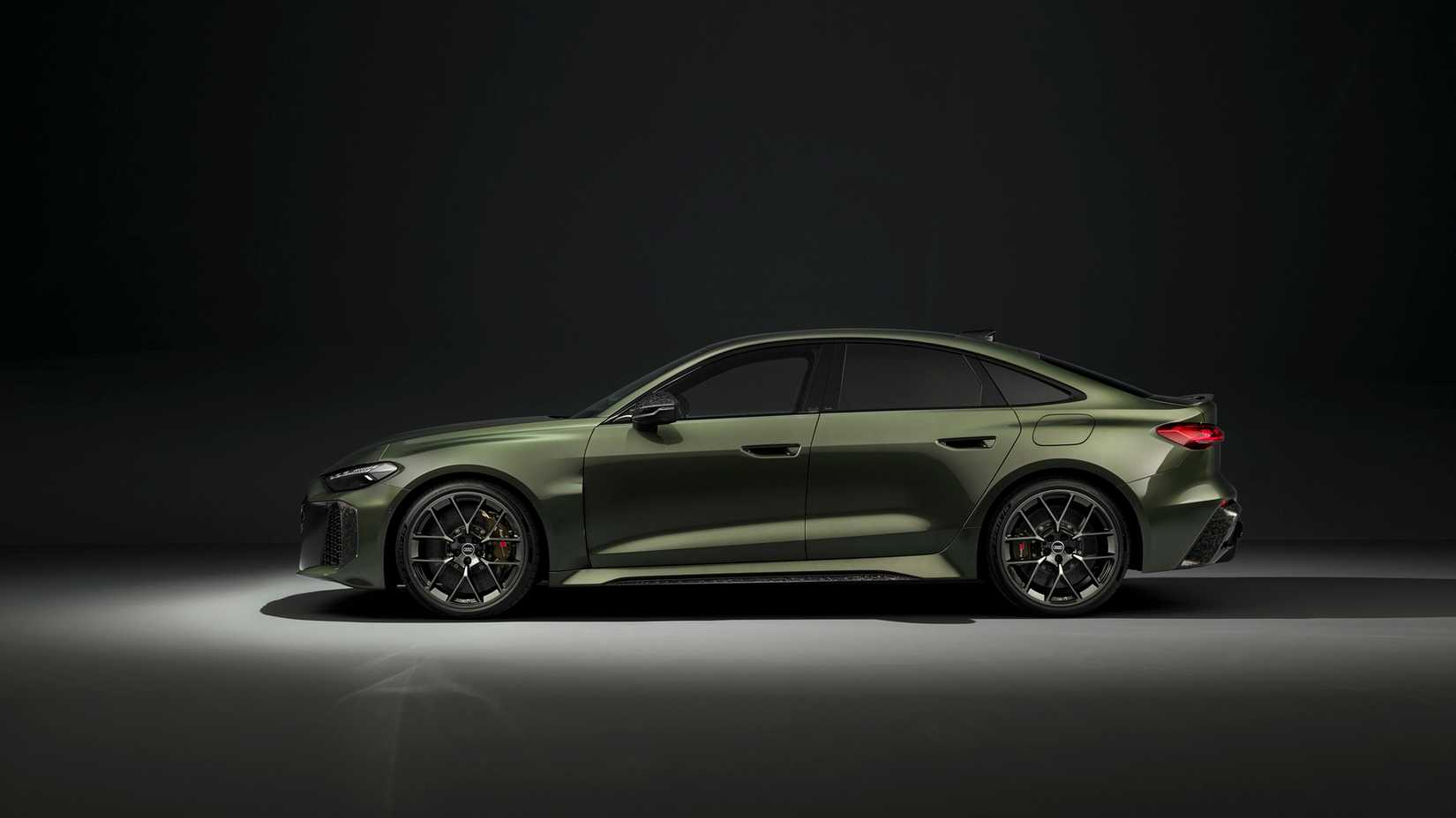 2027 Audi RS 5 Side View In Studio