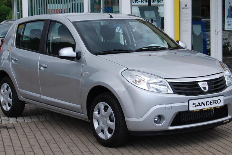 2009 Dacia Sandero. The Official Car Of....