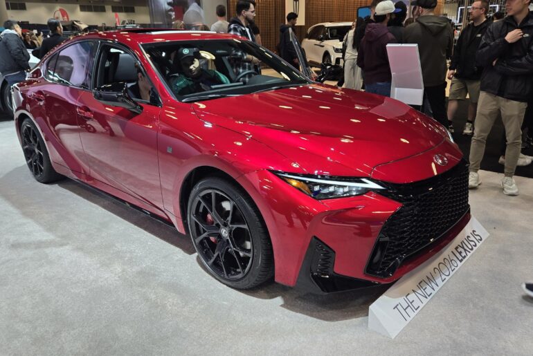 I thought it was neat to see the new Lexus IS in person initally. I then found out it is yet another facelift of the generation introduced in 2013 for the 2014 model year, with minimal mechanical changes