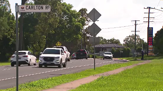 Two teenagers died and a motorcyclist was hospitalised in the crash.