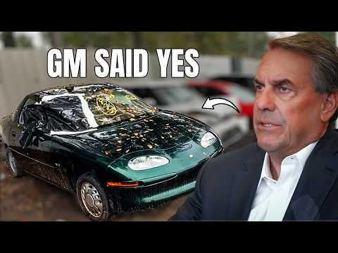 EV1 restoration team talk with GM President Mark Reuss
