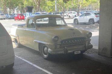 Not quite sure how rare these are, but i've never seen a [DeSoto Diplomat Utility] before