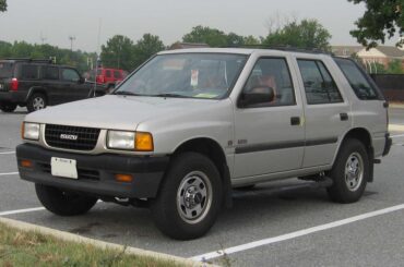 1990 Isuzu Rodeo. The Official Car Of....