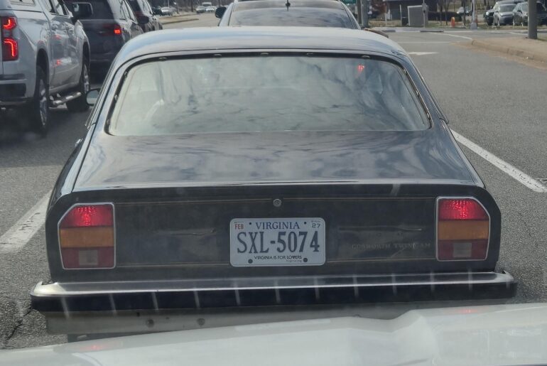 A [Chevrolet Vega Cosworth] spotted on the way to work