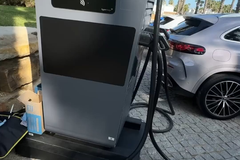 The upcoming Mercedes GLC is a charging beast!