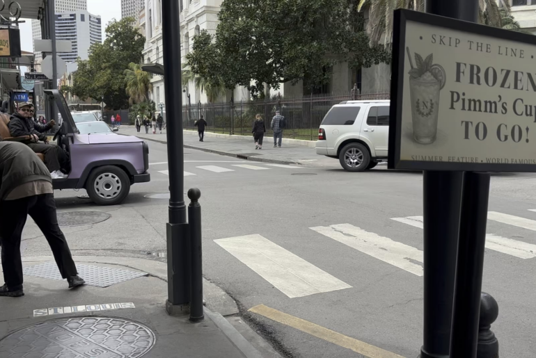 Spotted in New Orleans just now. What is this new EV?