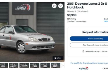 Rage Bait Car Sales?  25 years old doesn't make it collectible or a classic.