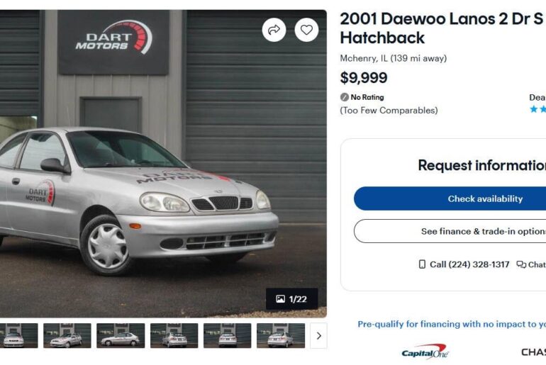 Rage Bait Car Sales?  25 years old doesn't make it collectible or a classic.