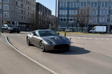 Recently saw this [Aston Martin V12 Zagato] in Zurich