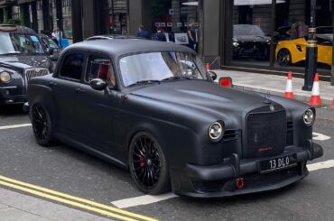 1961 Mercedes ‘Ponton’ with a 6.2L V8 C63 AMG engine swap