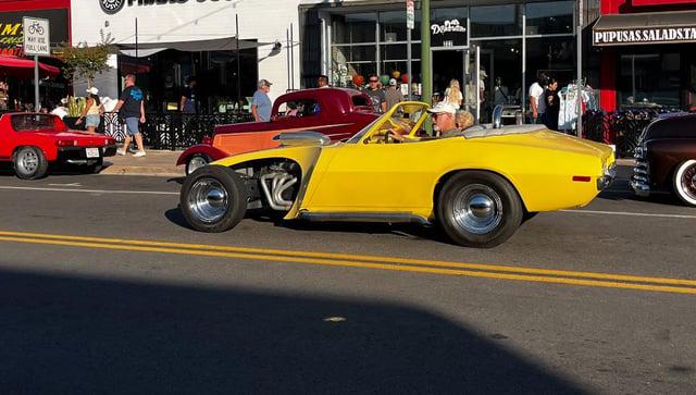 The most massacured 1970-73 Camaro in the world, the official car of?