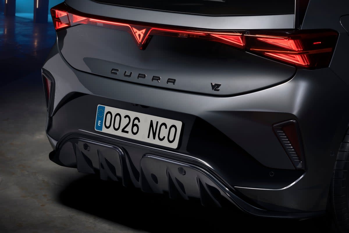 An illuminated rear badge is now a feature across most of the Cupra range (Cupra)