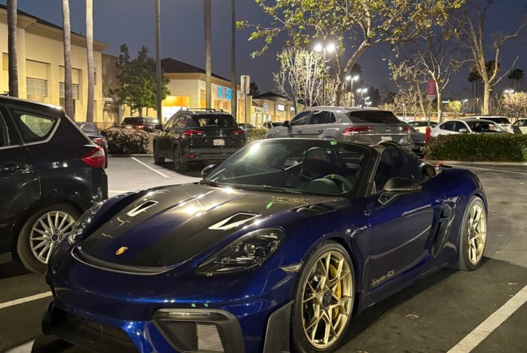 [Porsche 718 Spyder RS] Weissach package and appears to be a PTS but I can’t identify the color. Anyone know?