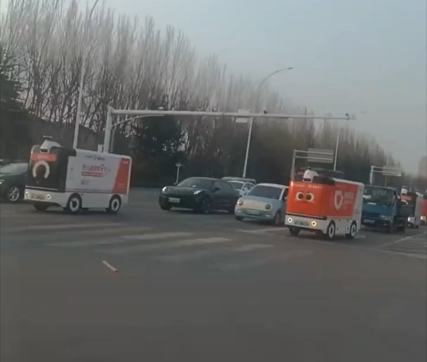 In 2026, the autonomous delivery sector in China is transitioning to large-scale commercial deployment