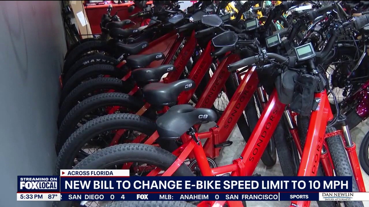 New bill would change e-bike speed limit to 10 mph